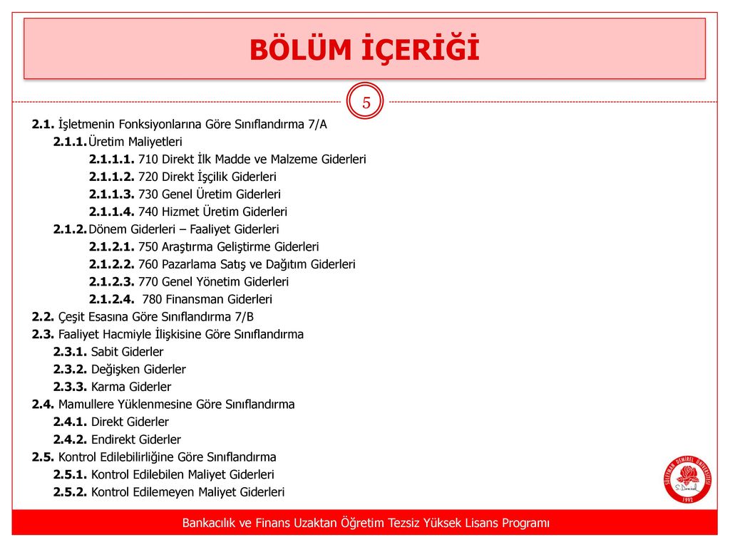 Bankacilik Ve F Nans Uzaktan Ret M Tezs Z Y Ksek L Sans Programi